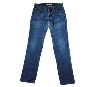 J Brand Starless Slim Boot Leg Dark Rinse Stretch Denim Jeans Size 27 (29x29.5)